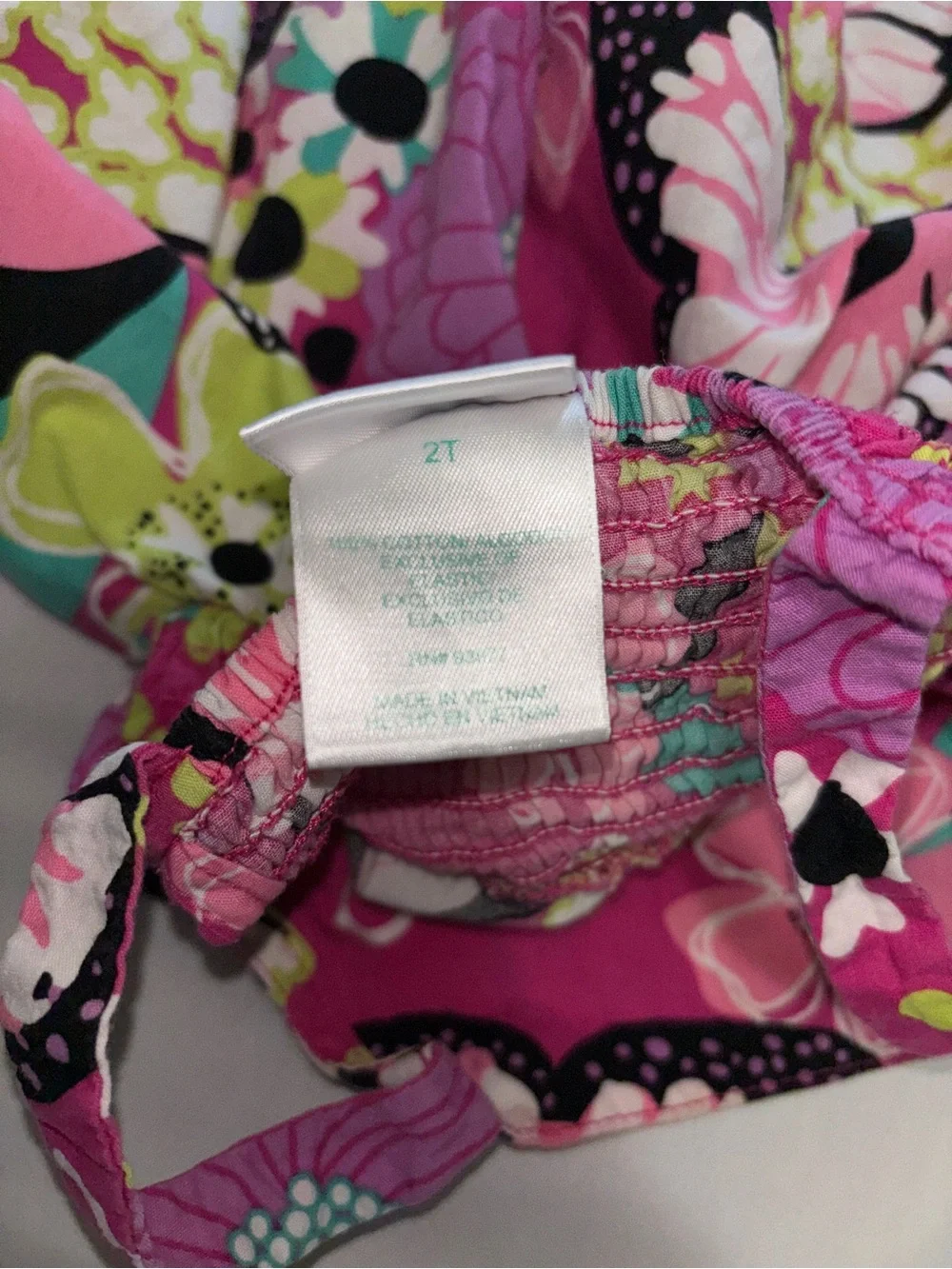 okie dokie Pink Floral & Butterfly Sundress